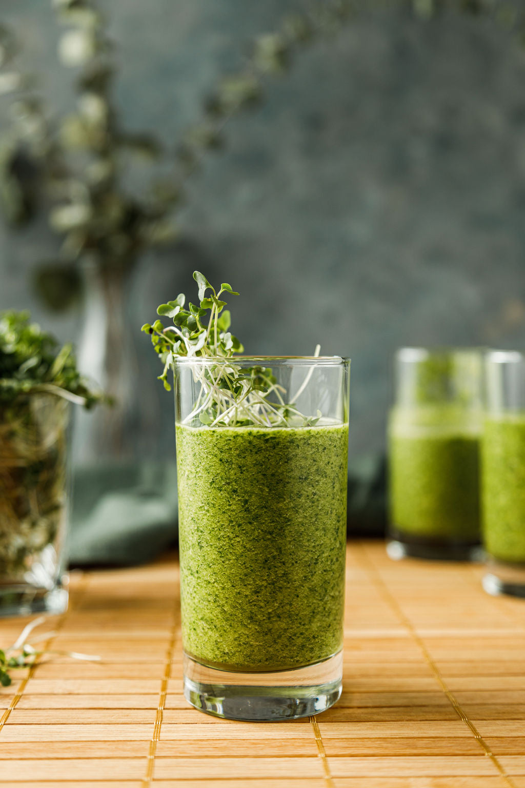 Broccoli microgreens, Fraser Valley, Smoothie