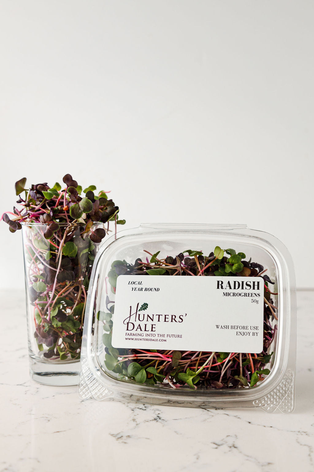 Radish Microgreens 50g/Box - Hunters’ Dale