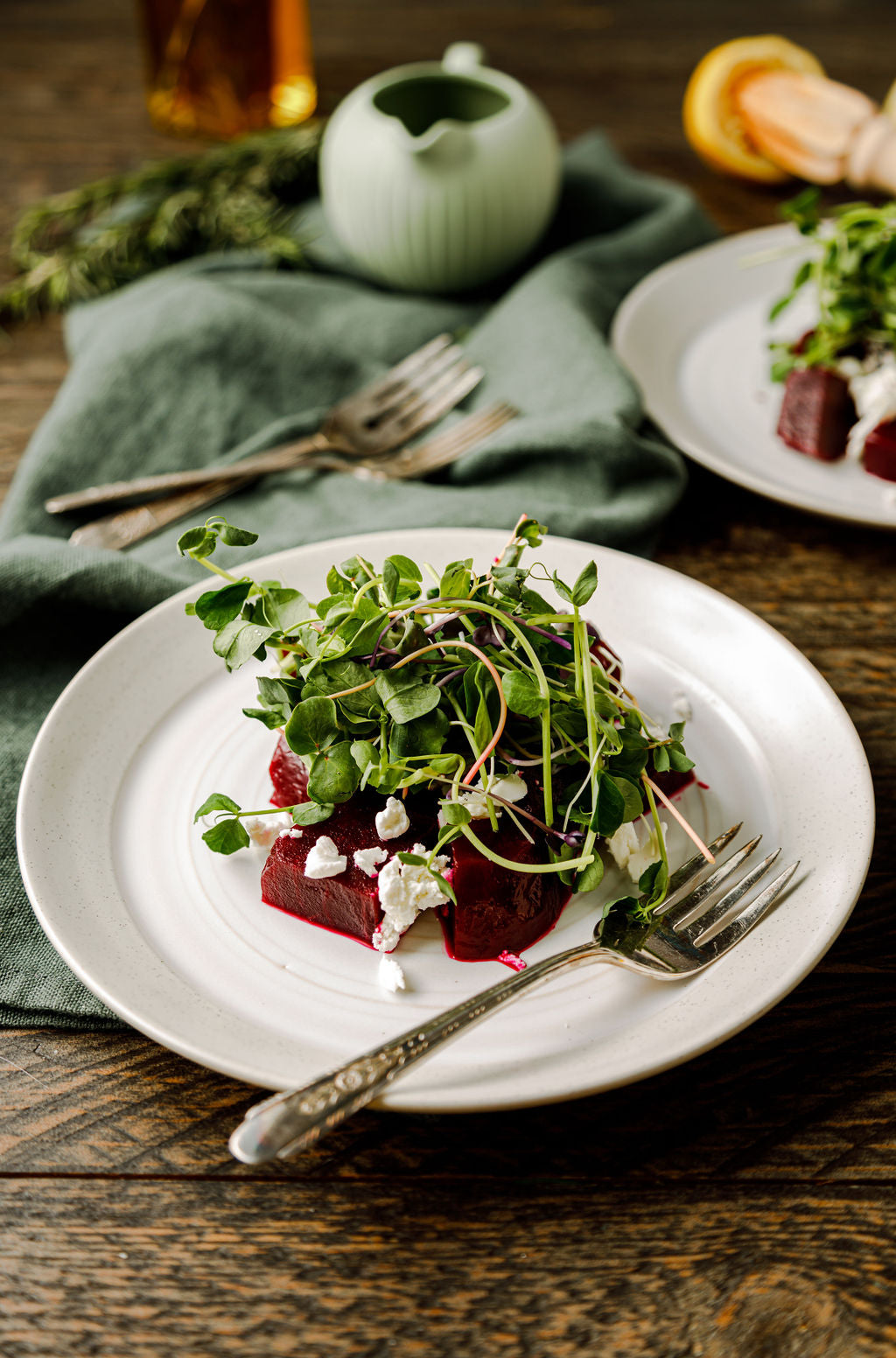 Hunters&#39; Dale Microgreen Salad, Mission BC, Abbotsford BC, Chilliwack BC